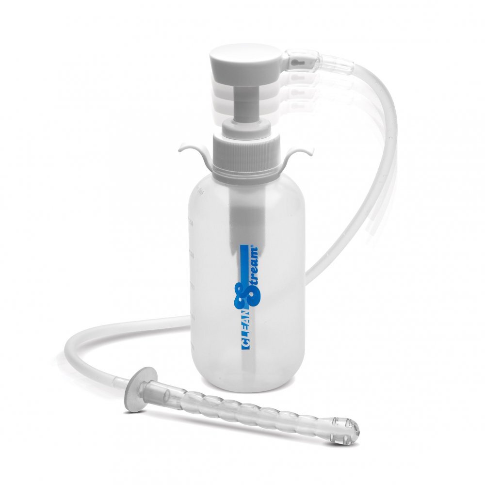 Clean Stream Pump Action Enema Bottle With Nozzle